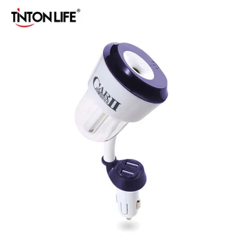 

12V II Car Air Humidifier with 2 USB Car Charger Ports Car air freshener Purifier Aroma Oil Diffuser Aromatherapy Mist Fogger