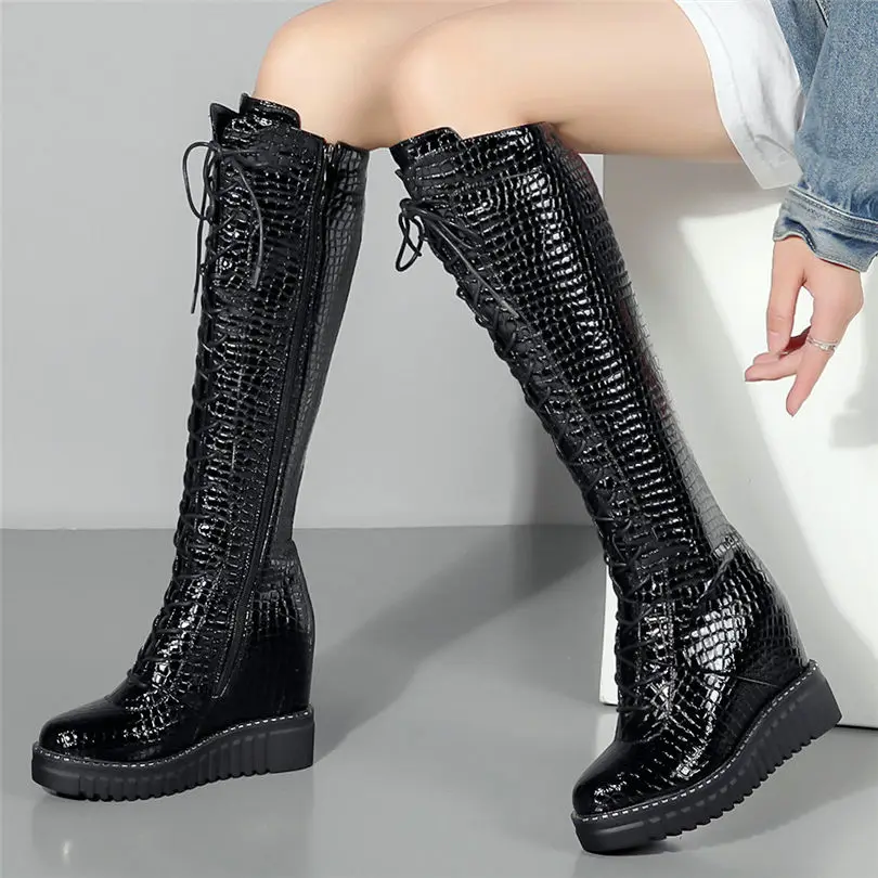 knee high military boots