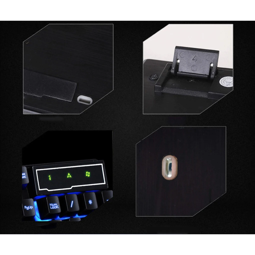 GX50 клавиатура 3 цвета/Радуга светодиодный с подсветкой USB Проводная ПК настольный ноутбук компьютер профессиональная игровая клавиатура