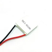 Полупроводниковое охлаждение листа TEC1-03106 20*20 мм 13,1 Вт разница температуры 65 градусов, оборудование красоты охлаждения