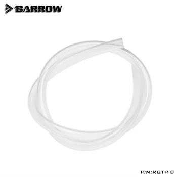

BARROW ID 9.5mm+ OD 12.7mm (3/8'-1/2') Soft Tube PU Hose Transparent 1 Meter/pcs Flessibile Tube DIY split water cooling