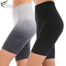 Zhangyunuo женские бесшовные спортивные шорты с высокой талией, шорты для йоги, фитнеса, бега, активных шорт, спортивная одежда, одежда для тренировок