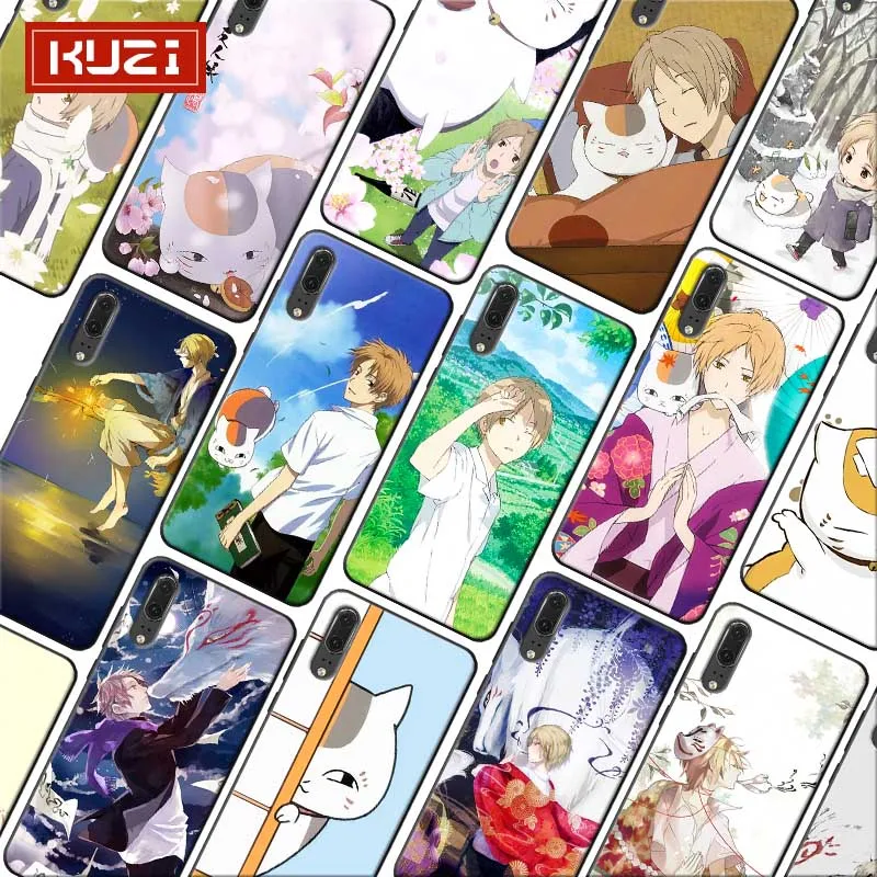 

Soft Silicone Phone Case for huawei honor 9x pro 8x 10 20 10 lite 20 pro Anime Natsume's Book Of Friends