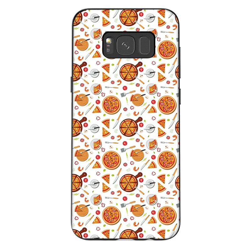 Чехол для samsung Galaxy A10 A10S A20 A20S A20E A30 A30S A40 A40S A50 A50S A60 A70 A70S пицца Французский картофель