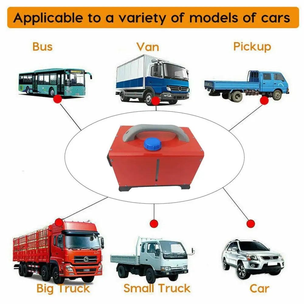 12 В 2 кВт/3 кВт/5 кВт/8 кВт мини-подогреватель воздуха, дизель-нагреватель, стояночный нагреватель, воздушный Нагреватель, универсальная машина для автомобиля, грузовика, лодки