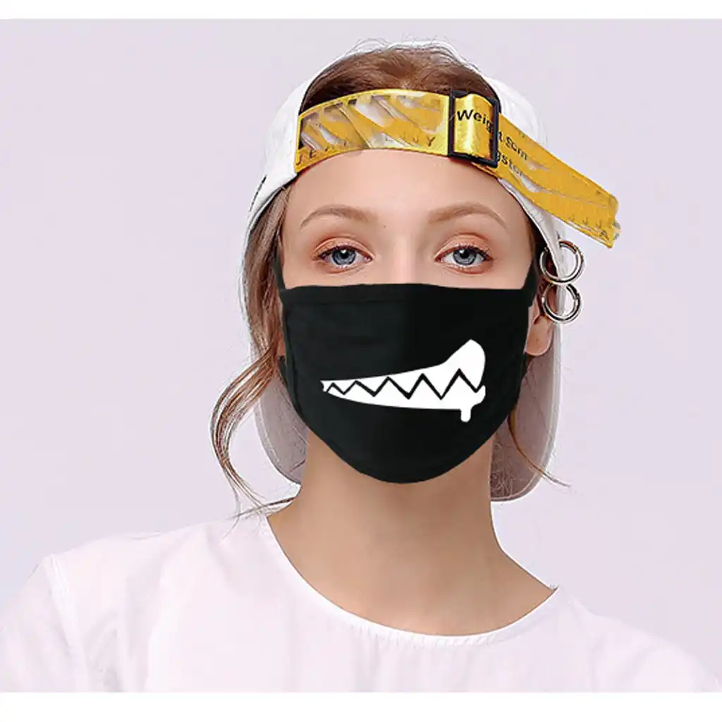 pattern mask anti-dust cotton fabric masks keep warm masker