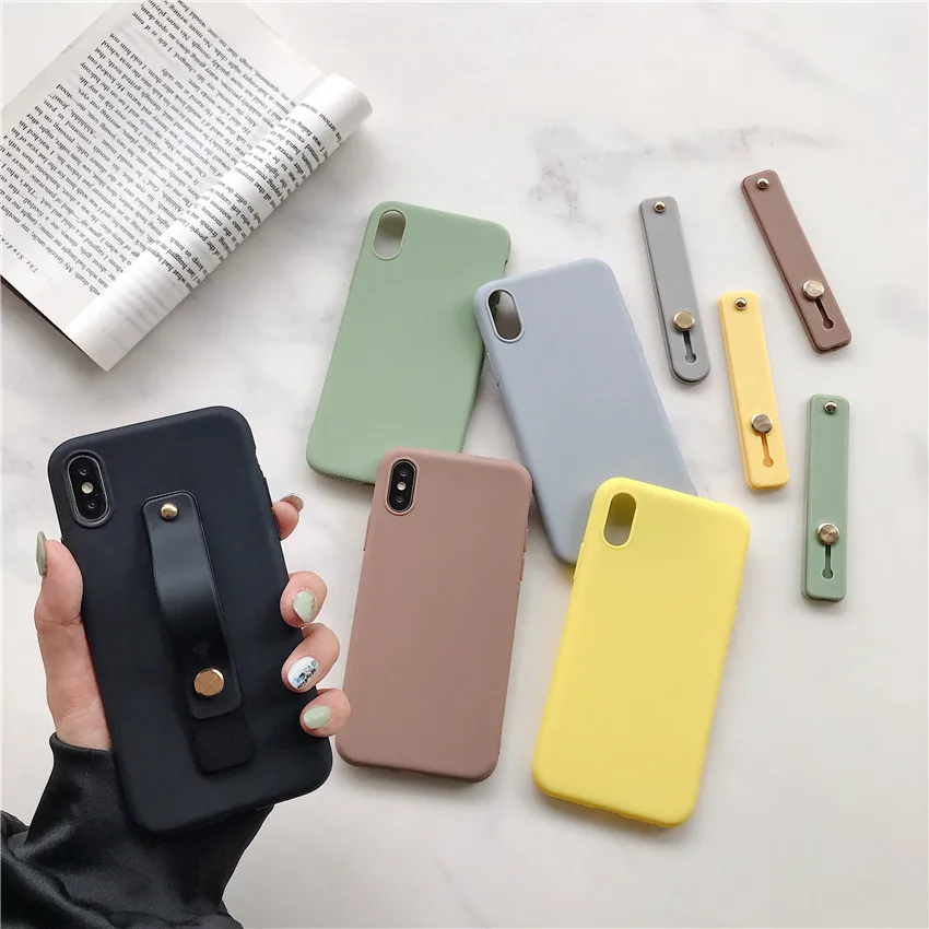 Для Sumsung J8 2018 S6 S7 край S8 S9 S10 плюс S10e 5G чехол для телефона простые однотонные Цвет