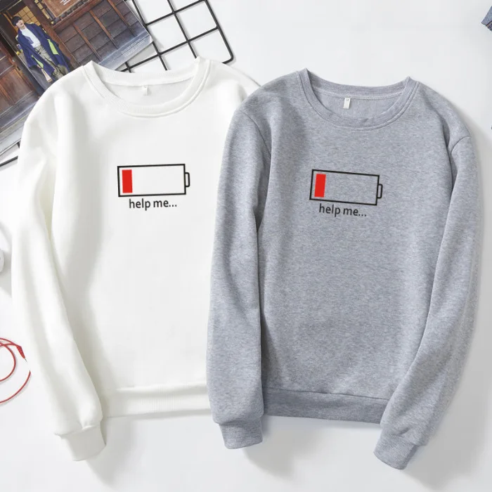 

Fashion Women men shirt phone charging Electricity Long Sleeve shirt Autumn Spring Streetwear Couple shirts S-XXXL