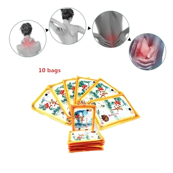 

Dropship 10Pcs Pain Relieving Plasters Shoulder Knee Neck Massagem Essential Oils Herbal Medical Plasters Independent Packaging
