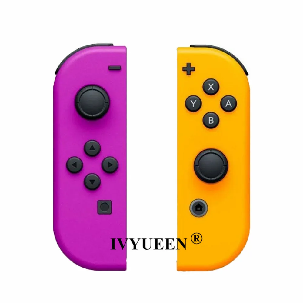 Purple Orange IVYUEEN высококачественный корпус для Nitendo switch NS Joy-Con чехол контроллера для nindos Switch JoyCon крышка аксессуары - Цвет: Purple Orange