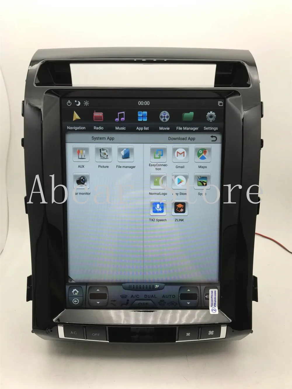 12,1 ''Tesla стиль Android 8,1 автомобильный dvd-плеер gps навигация для TOYOTA LAND CRUISER LC200 2008- стерео радио PX6 HDMI авто