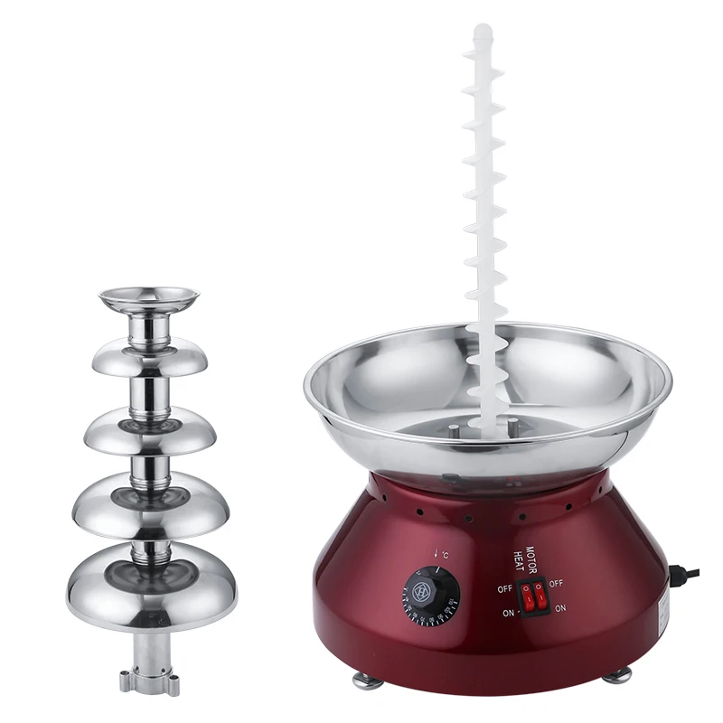 Five Story Chocolate Fountain Automatic Home Spray Tower Commercial Wedding Banquet Hall Party Waterfall Machine