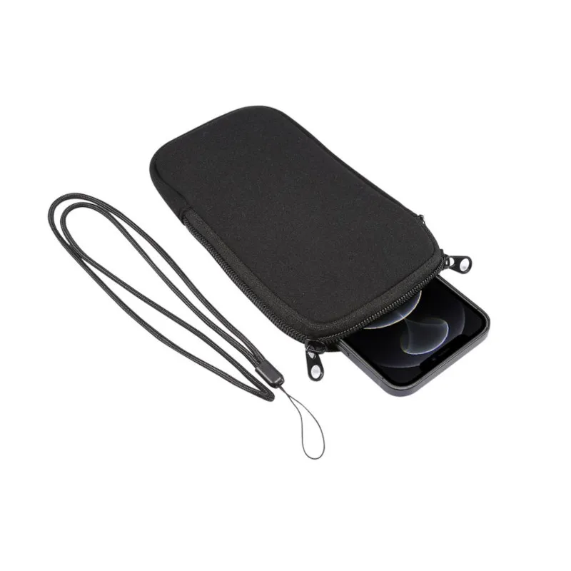 Universal 7.2 Neoprene Storage Phone Bag Case Holder For Samsung Galaxy Note 20 10 S20 S10 A10 A20 A30 A40 A50 A70 J6 Plus Pouch — view 4