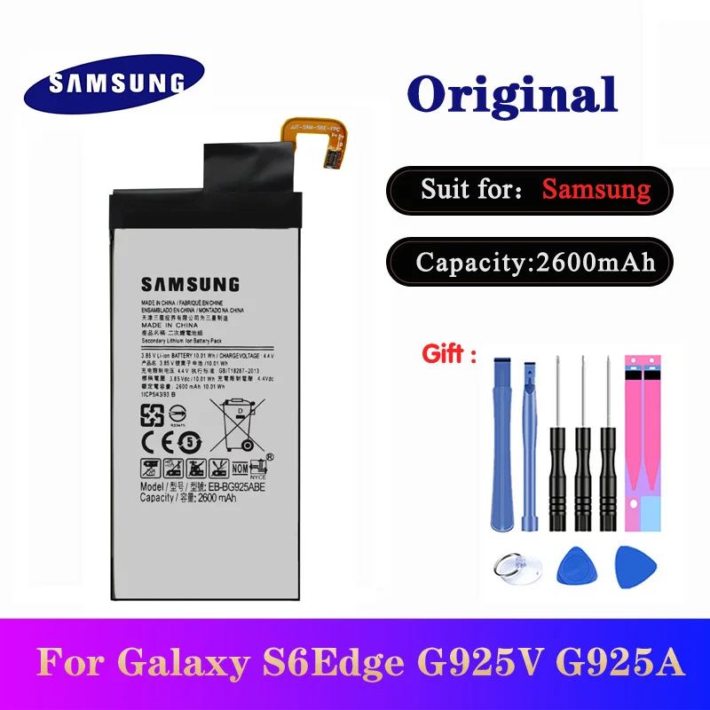Аккумулятор для Samsung Galaxy S6 Edge G9250 G925FQ G925F G925S G925V G925A оригинальная запасная