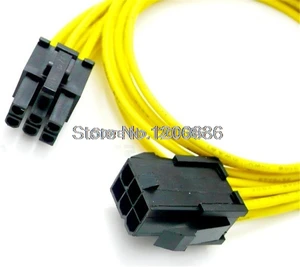 6PIN 18AWG 30 см Мужской Женский Удлинительный кабель корпус 2x3pin 39012060 6 pin Molex 4, 2 2 * 3pin 6 p проводка