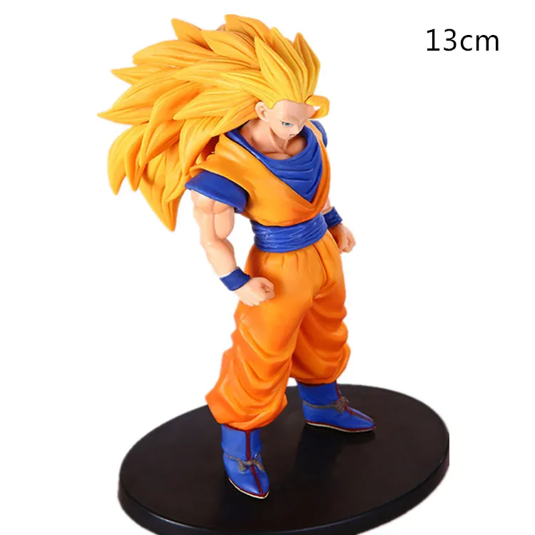 

Freeshopping Super Saiyan 3 Goku Action Figure PVC Anime Figures Dragon Ball Collectible Model Toys For Boys One Piece