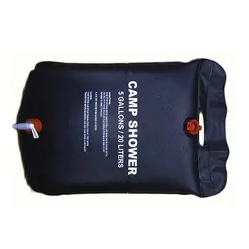 

Outdoor Shower Bag Wild Portable Thickening Solar Hot Water Bottle 20L Bath Bag Drying Bag Bathing Bag