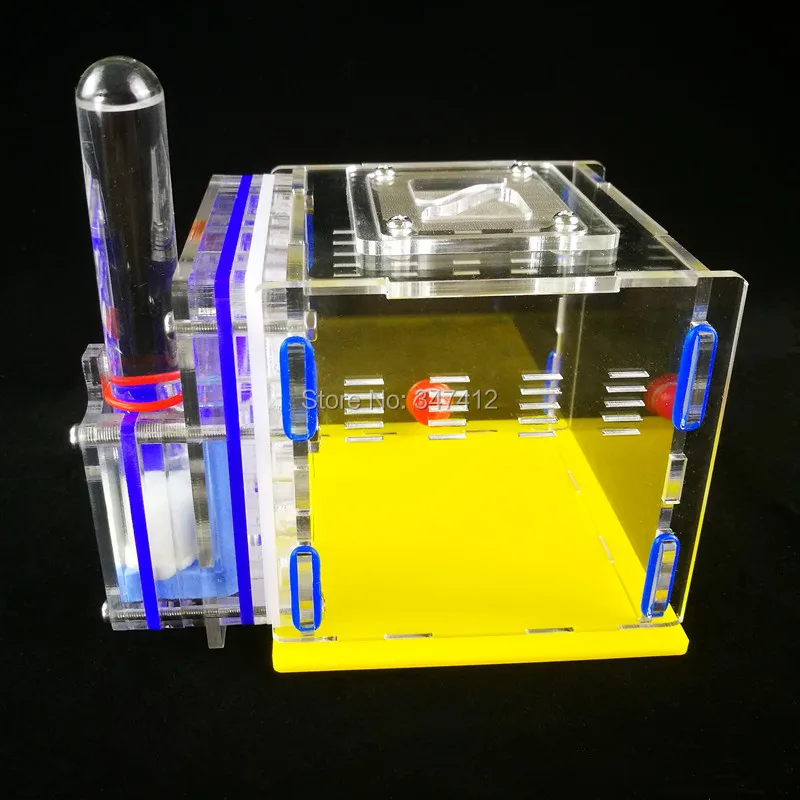 Acrylic Ant Workshop Nest Breathable Feeding Area Insect Reptile Farm Living House Feeding Nest 2nd Floor 9X9.5X8.5cm