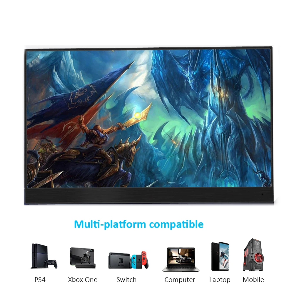 Ультратонкий ЖК монитор 12 5 дюйма 2K HDR для Mac/ПК/смартфона/PS4 Pro/XBOXONE|Мониторы| |