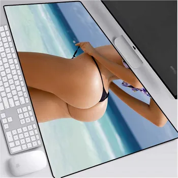 

Sexy Big Butt Beauty Large Mouse Pad XXL Large Gamer Mouse Pad Black Locking Computer Game Accessories Mousepad Gaming Desk