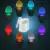 Smart Bathroom Toilet Nightlight LED 8-color toilet light аксессуары для украшения ванной комнаты Автоматическая индукция Модернизированная версия