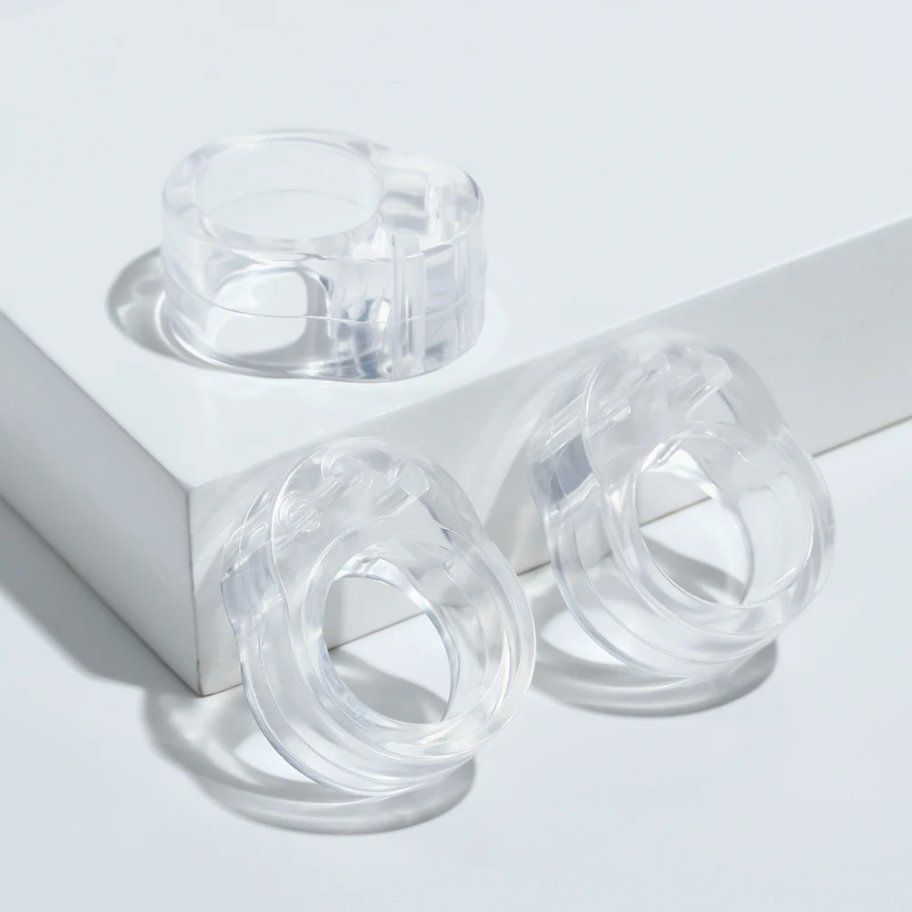 Silica Gel Door Stop Transparent Protective Pad