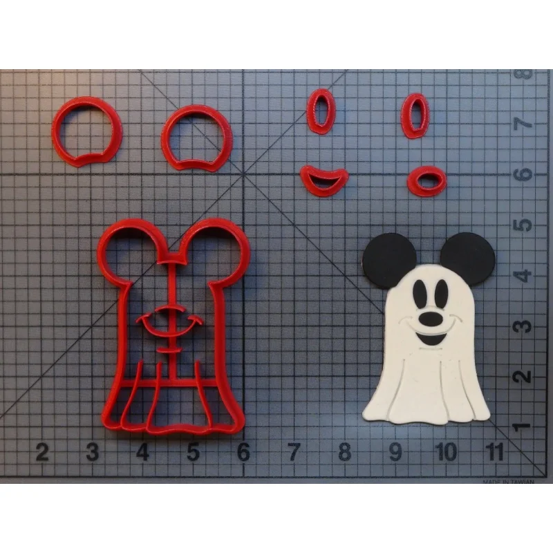 3D печатных пла пластик классический мышь брюки левый и правый башмак помадка украшение для печенья резак набор