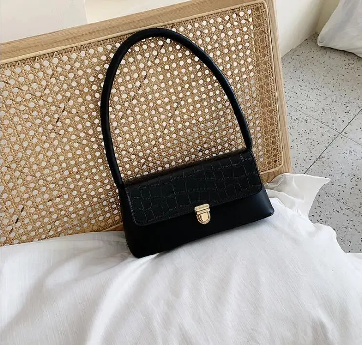 

Lady Shield Buckle Vintage Tote Stone Pattern Handbag Women Crossbody Bag Female Shoulderbag Bolsa Feminina #1827