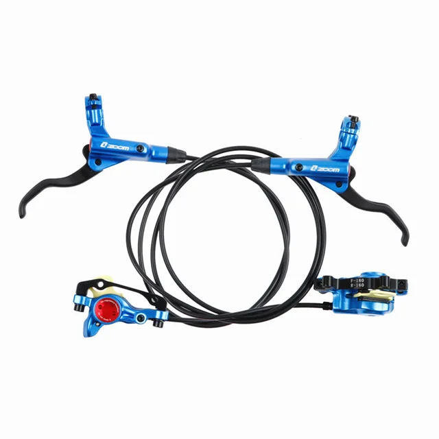 Blue Pair No Disc ZOOM HB-875, горный велосипед, гидравлический тормоз, масло, тормоза, дисковые тормоза, за пределами M395/447, масляный диск, новинка - Цвет: Blue Pair No Disc