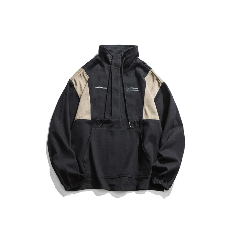 

Autumn Tooling Loose Couple Oversize Autumn Winter Jacket Men's Clothing Casual Windshield Fashion Simple Men's Coat