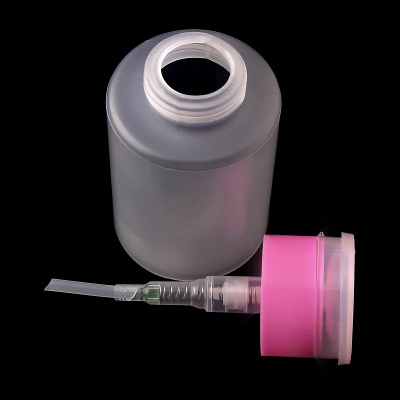 150MLNail Art Пустой Пресс бутылка насос контейнер для таблеток УФ гель для удаления лака Очиститель для маникюра бутылки для воды инструмент - Цвет: 1 pcs