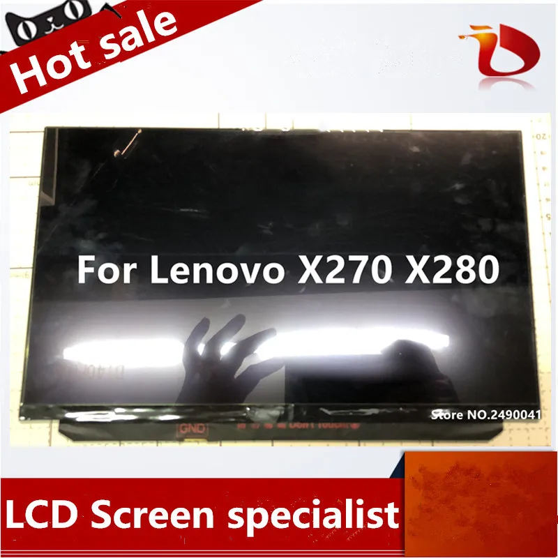 12.5 "Fhd Laptop Lcd Matrix Touch Screen 40 Pin Fru 01 Yn108 01 Yn107 Per Lenovo Thinkpad X270 X280 B125Hak01.0 Muslimr2