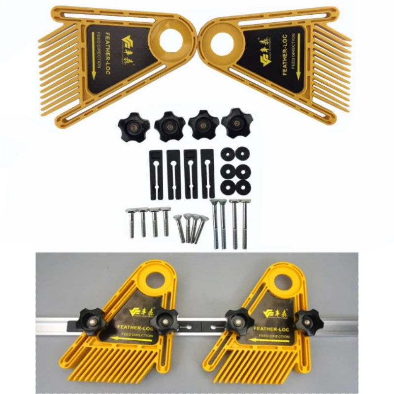 

Multi-purpose Tools Set Double Featherboards Table Saws Router Tables Fences Electric Circular Saw DIY For Woodworking Tools