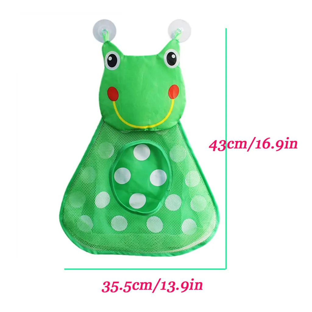 2 шт. маленькая утка лягушка форма сумка для хранения Baby Shower Bath игрушки сетка с