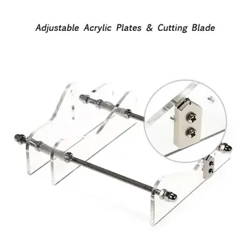 

DIY Glass Bottle Cutter Cutting Thickness Acrylic Adjustable Better Cutting Control Create Glass Sculptures Home Handmake Tool