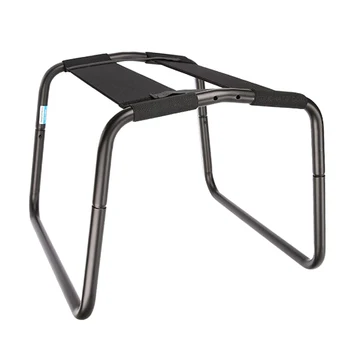 Folding Love Position Assistant Chair for Adult Games Camping Fishing Black Sex Furniture for Men Women 4