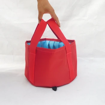 

Water Bucket Portable Outdoor Travel Foldable Camping Washbasin Basin Bucket Home Tool Collapsible Bowl Sink Washing Bag