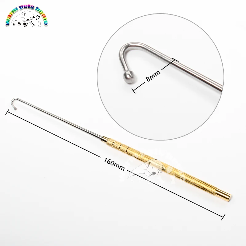 3 SPAY SNOOK Hook Veterinary Surgical Instruments NEW