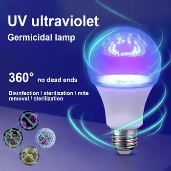 

9W E27 36-LED UV Ultraviolet Sterilization Disinfection Light Germicidal Lamp Ultraviolet Sterilizer Home Germicidal Clean Lamp