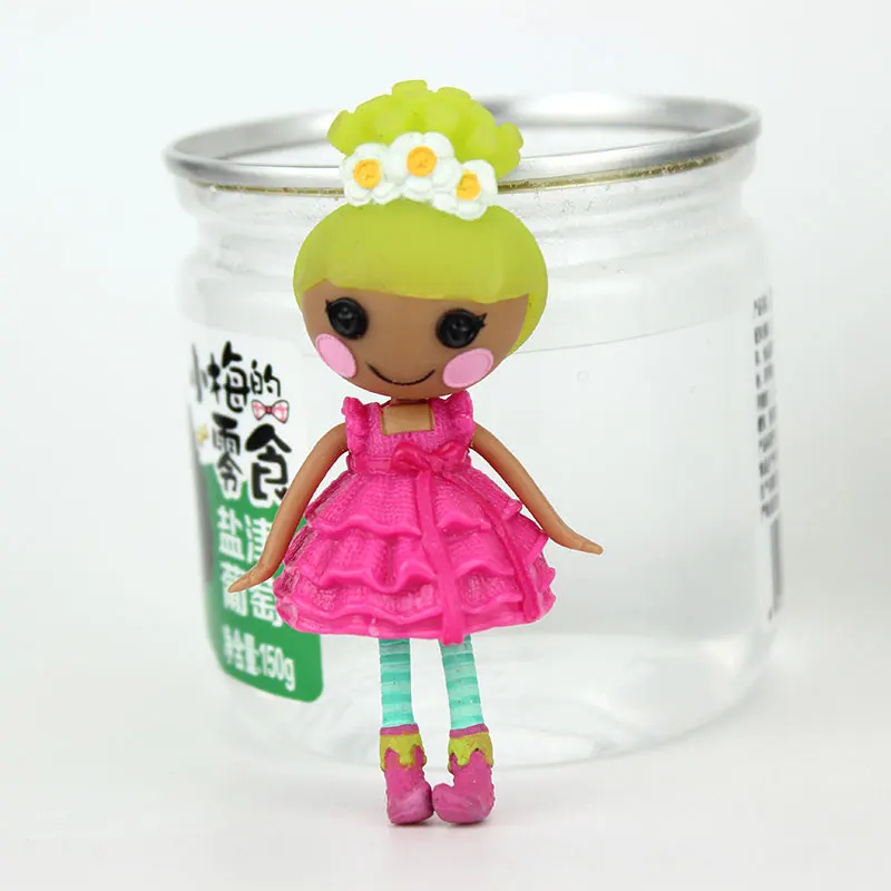 1 шт. 3 дюйма оригинальные MGA куклы Lalaloopsy Мини Куклы для девочек игрушка игровой домик каждый уникальный