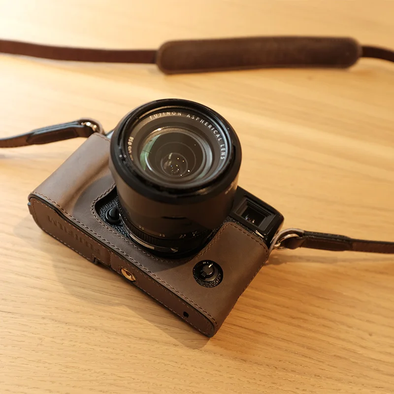 Fuji X-Pro3 Fotocamera Pack Xpro3 In Pelle Di Protezione Della Copertura Della Maniglia A Mano Pelle Bovina