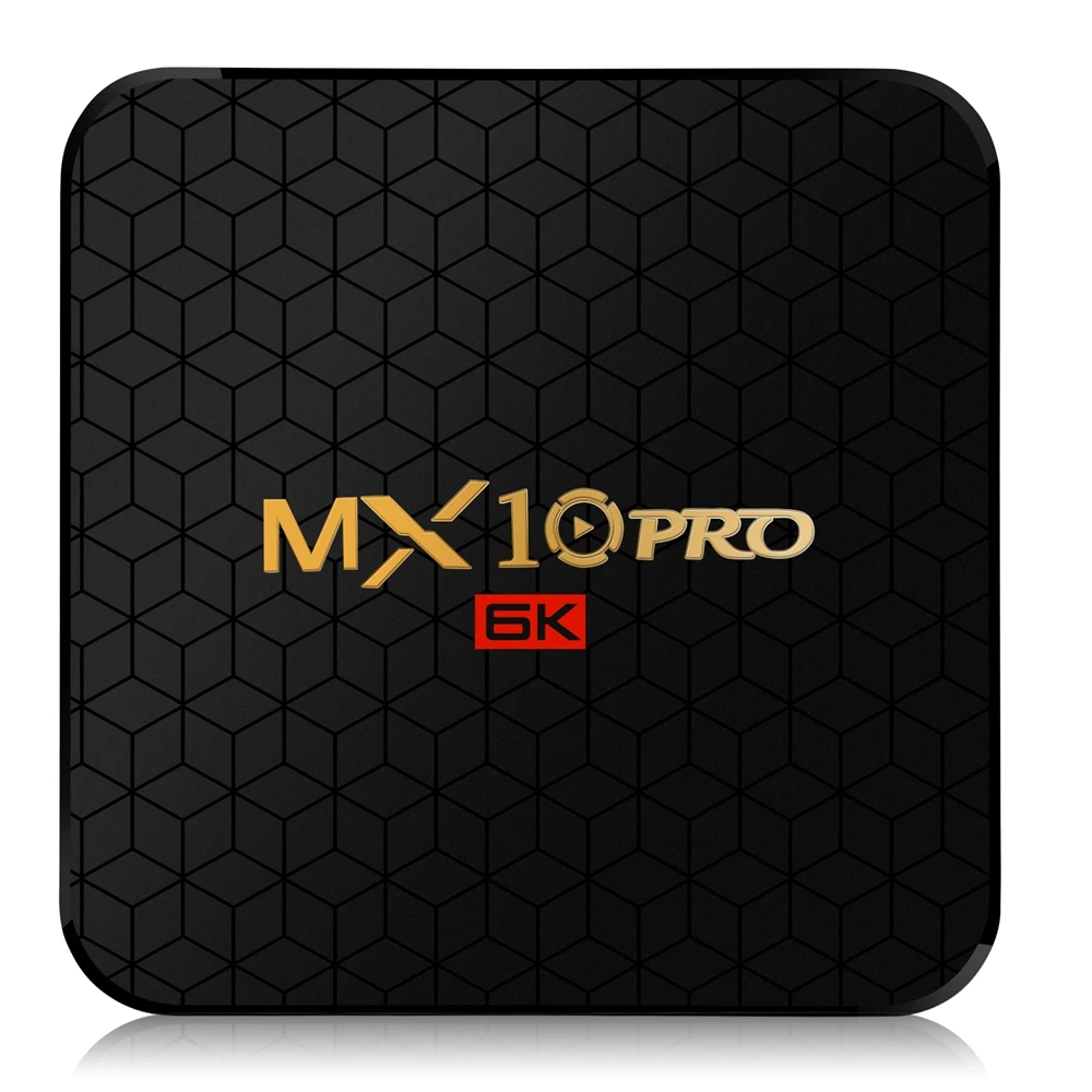  6K TV Box MX10 Pro Android 9.0 Allwinner H6 Quad Core 4GB 32GB 64GB 2.4G WiFi USB3.0 Support 6K*4K 