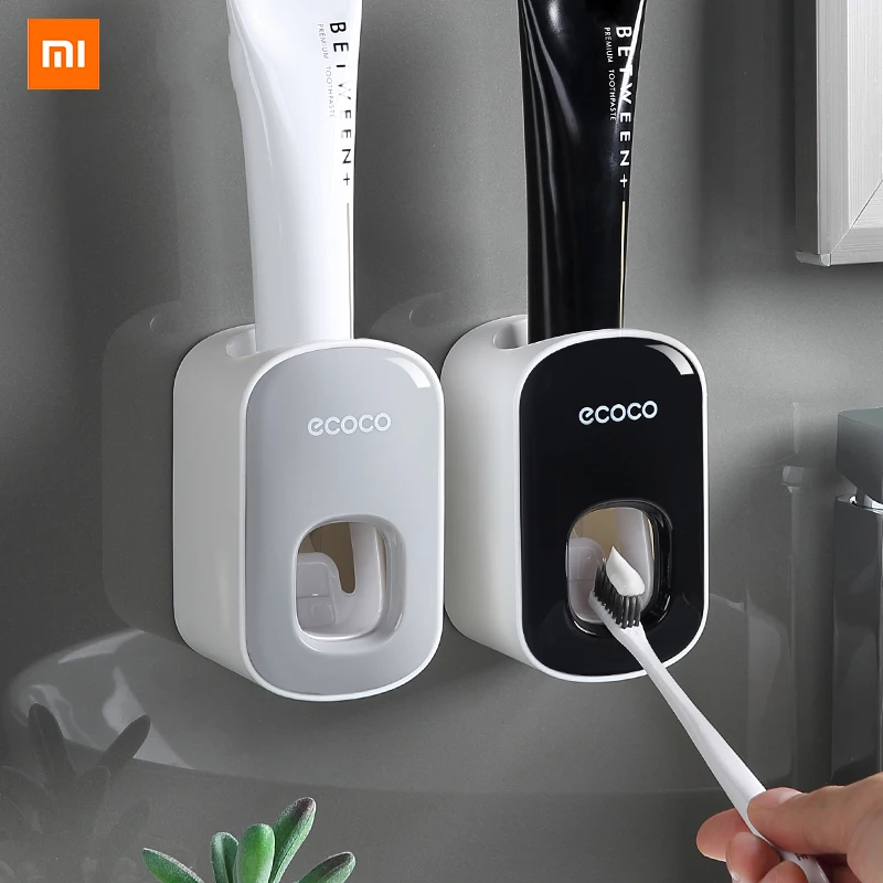 Автоматический диспенсер для зубной пасты Xiaomi настенный держатель зубных щеток