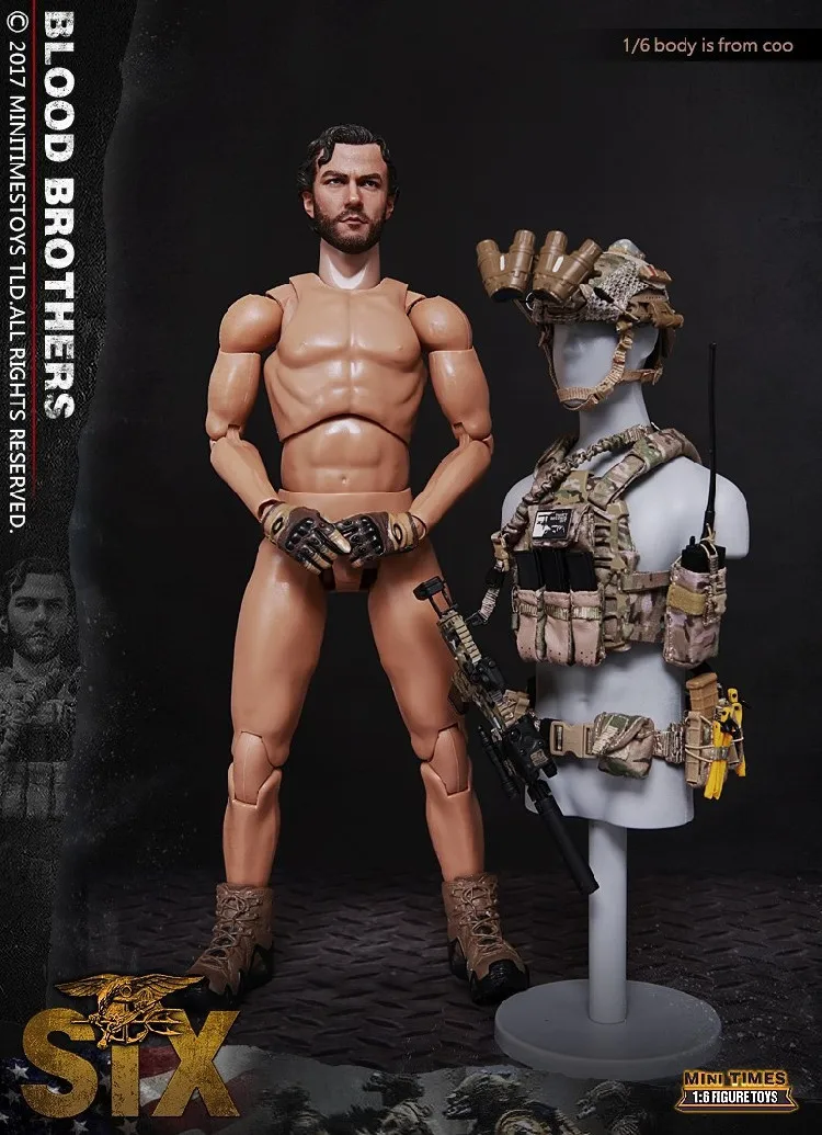 Мини-игрушки M010 1/6 US Army New Seal Team 6 шесть кровяных ботинок 12 дюймов Коллекционная Фигурка солдата хобби подарок DIY