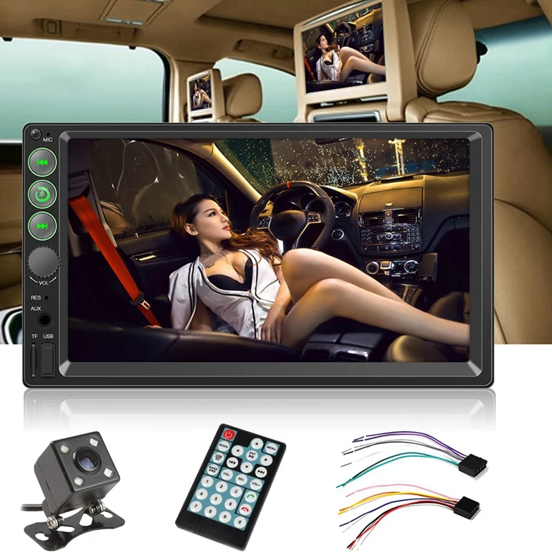 cheap Car Radio MP5 Player 2Din 7061 Mirror Link USB 7 Inch Press Screen Multimedia Player MP5 with Bluetooth FM AUX