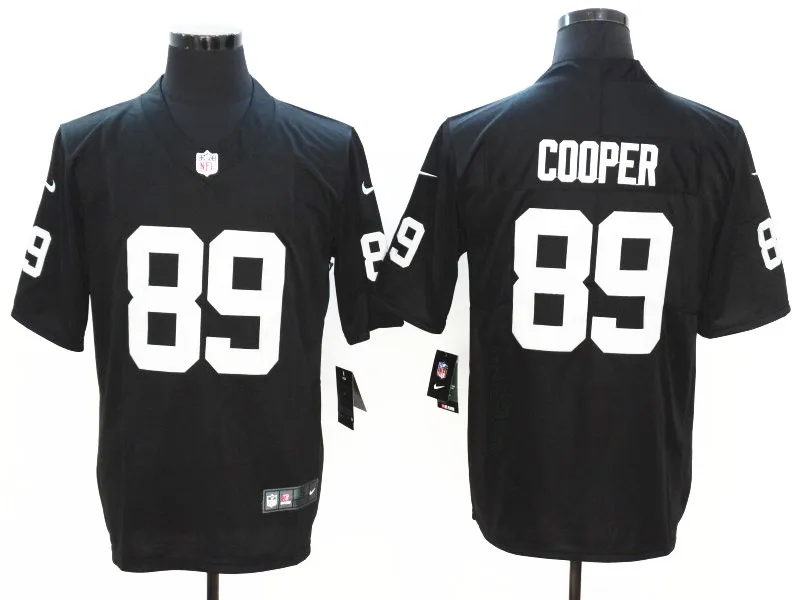 Мужчины Окленд Дерек Карр маршон Линч Amari Cooper Vapor Untouchable Limited игрок Джерси - Цвет: Золотой