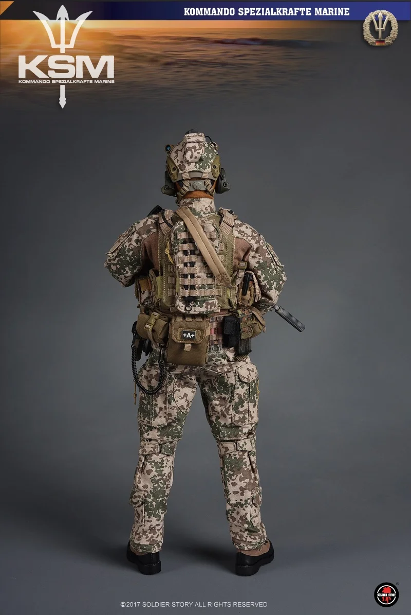 Soldier Story SS104 1/6 Германия Spezialisierte Einsatzkrafte Der Sea KSM VBSS Soldier фигурка героя коллекции