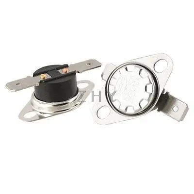 

KSD301 250V 10A Thermostat Temperature Control Switch 135 Celsius N.C 5 Pcs