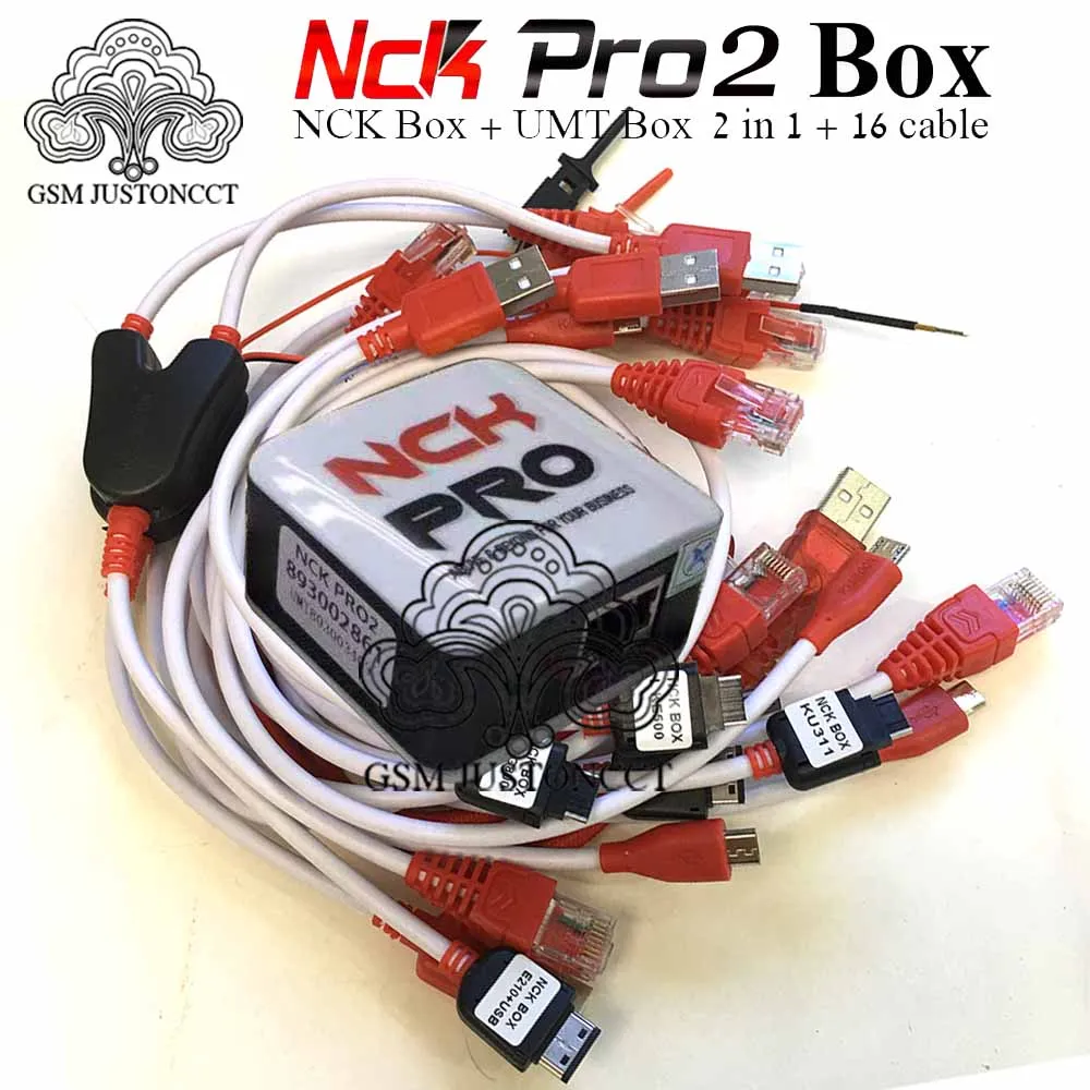 NCK PRO BOX with 1 usb cable - gsmjustoncct -D
