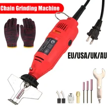 37000rpm Electric Chainsaw Sharpening Mini Grinder Polishing Set Saw Chains 180W Mill Die Grinder Portable Fast Grinding Tool